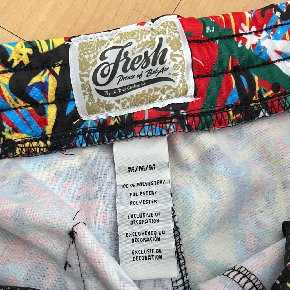 Vibrant Graphic Men's Athletic Shorts - Picture 6 of 7